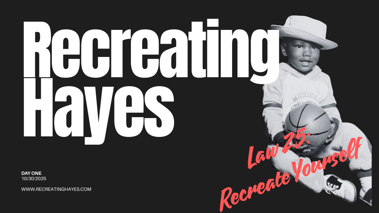 Day One of Recreating Hayes